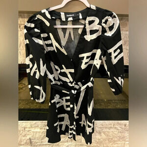 Desigual size Medium graffiti dress